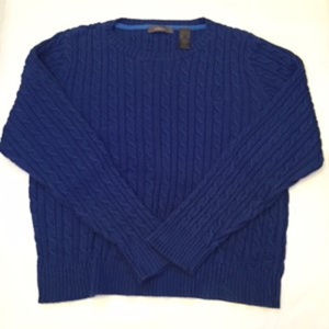 Liz Claiborne Cable Sweater XL